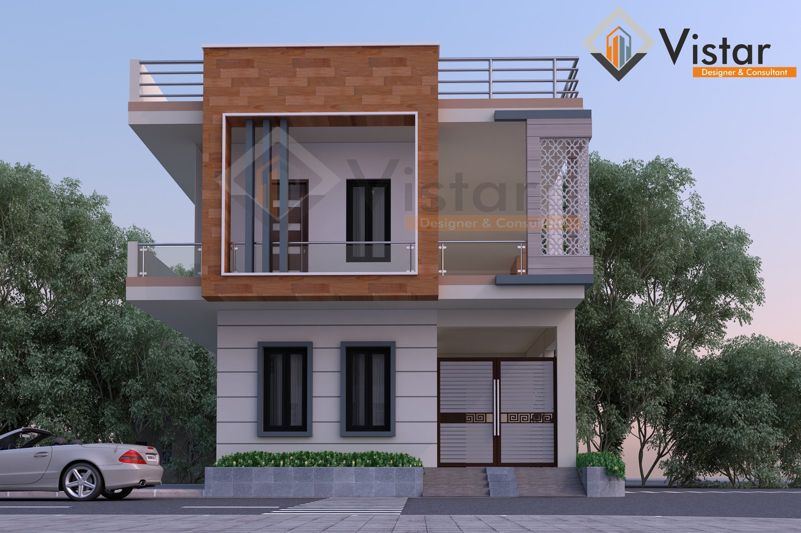 vistar designer corner house and building designing (1)